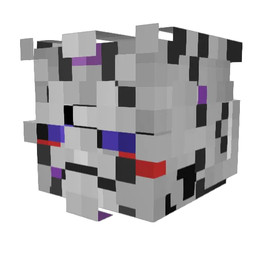 g_oonicorn Minecraft avatar head, 3D render
