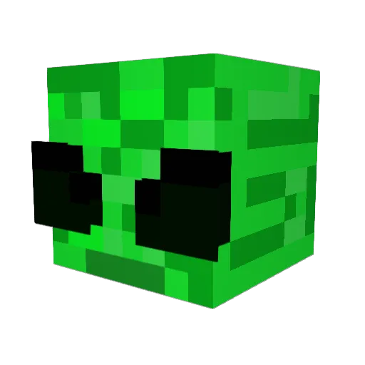 g_r_a_v_y Minecraft avatar head, 3D render