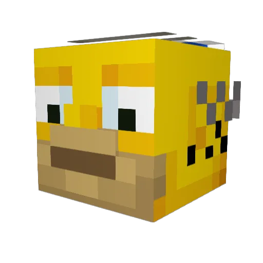 g_ronaldo7s_son Minecraft avatar head, 3D render