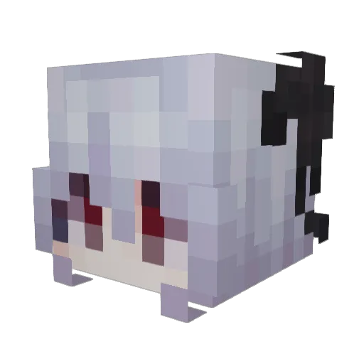 g_stagr Minecraft avatar head, 3D render