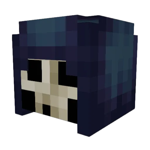 gaahls Minecraft avatar head, 3D render