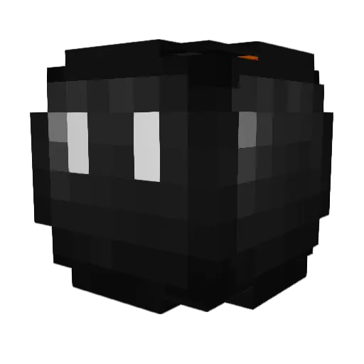 gab200822 Minecraft avatar head, 3D render