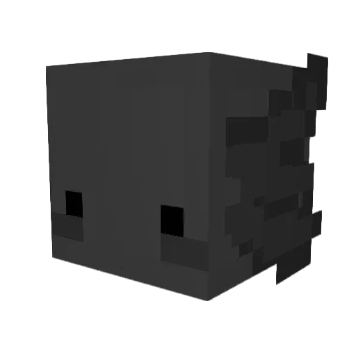 gab3_itch Minecraft avatar head, 3D render