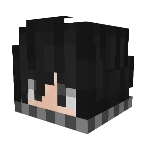 gab_vbp Minecraft avatar head, 3D render