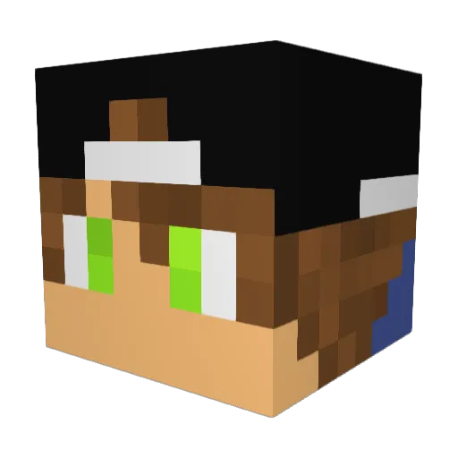 gabarooni239 Minecraft avatar head, 3D render