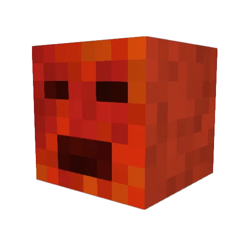 gabbo2234_ Minecraft avatar head, 3D render