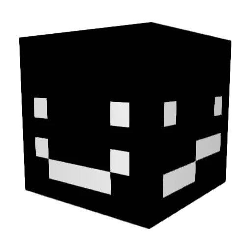 gabbsx Minecraft avatar head, 3D render
