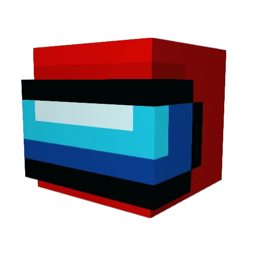 gabeb848 Minecraft avatar head, 3D render