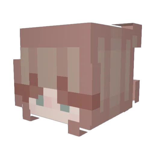gabee164 Minecraft avatar head, 3D render
