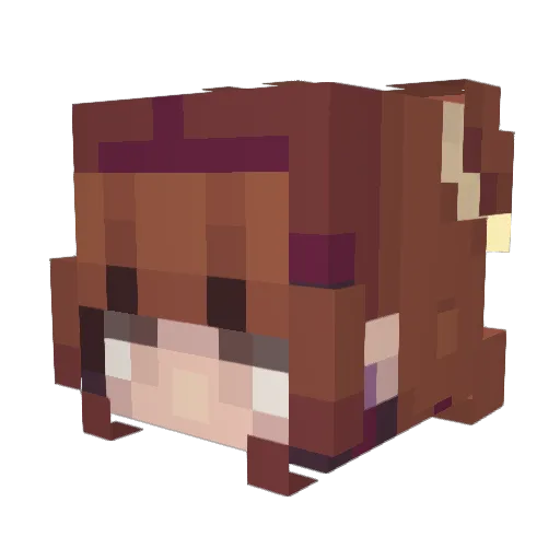 gabee97 Minecraft avatar head, 3D render