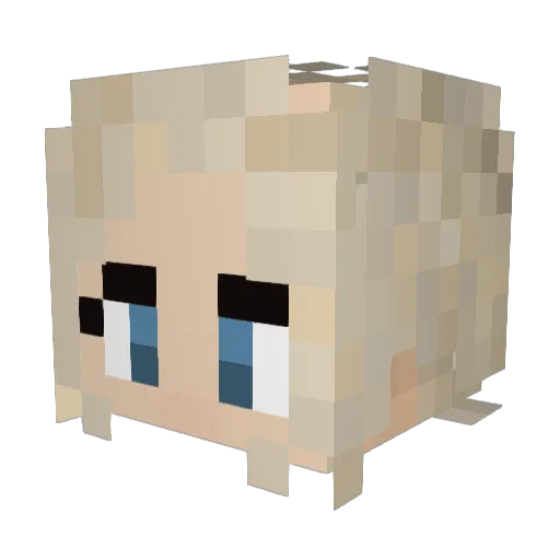 gabemcvv Minecraft avatar head, 3D render