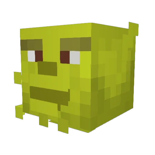 gabers1127 Minecraft avatar head, 3D render