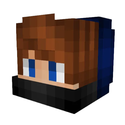 gabes1103 Minecraft avatar head, 3D render