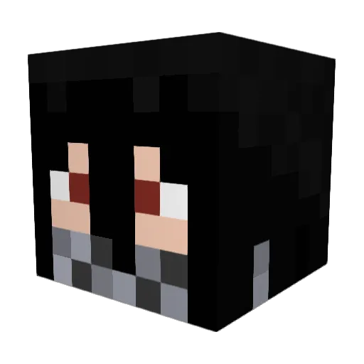 gabewat3r Minecraft avatar head, 3D render