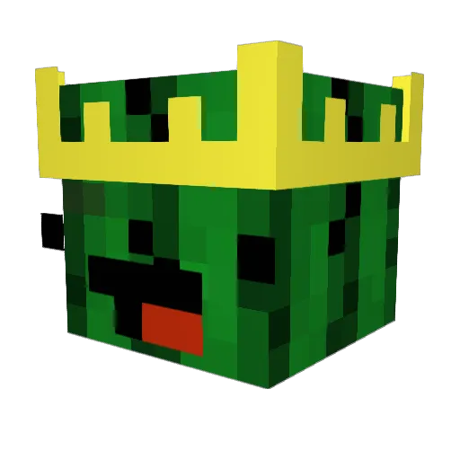 gabibabiryba Minecraft avatar head, 3D render