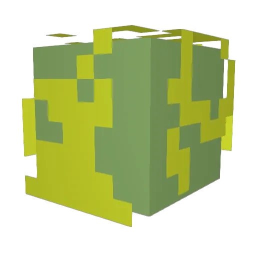 gabiru Minecraft avatar head, 3D render