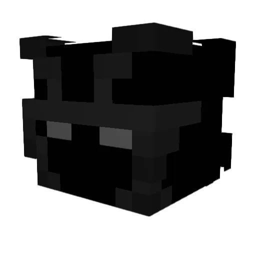 gabixior Minecraft avatar head, 3D render