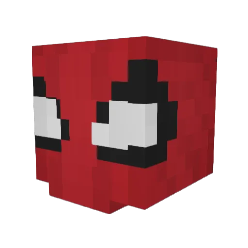 gabocaboM Minecraft avatar head, 3D render