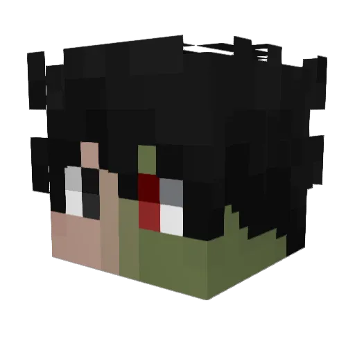gabriel085 Minecraft avatar head, 3D render