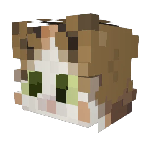 gabriel1301 Minecraft avatar head, 3D render