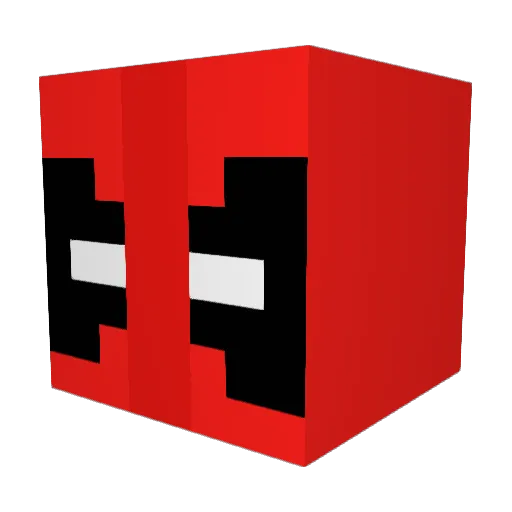 gabrielR5er Minecraft avatar head, 3D render