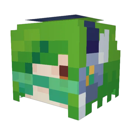 gabriel_4184 Minecraft avatar head, 3D render