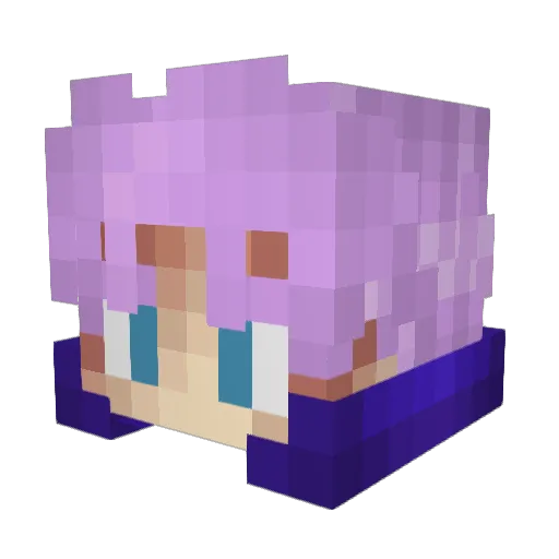 gabriel_alm08 Minecraft avatar head, 3D render