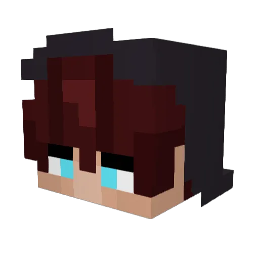 gabriel_fnaf Minecraft avatar head, 3D render