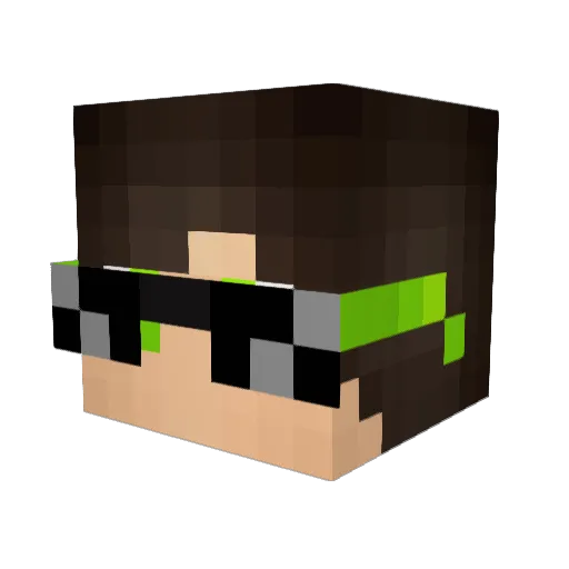 gabrielc0staa Minecraft avatar head, 3D render