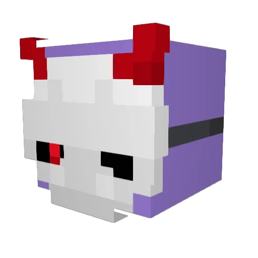gabrielchik Minecraft avatar head, 3D render