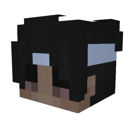 gabryni26 Minecraft avatar head, 3D render