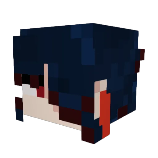 gabsplat22 Minecraft avatar head, 3D render