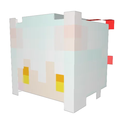 gabugabu02 Minecraft avatar head, 3D render