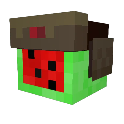 gabypower2010 Minecraft avatar head, 3D render