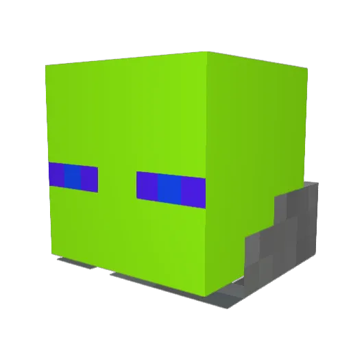 gael78 Minecraft avatar head, 3D render