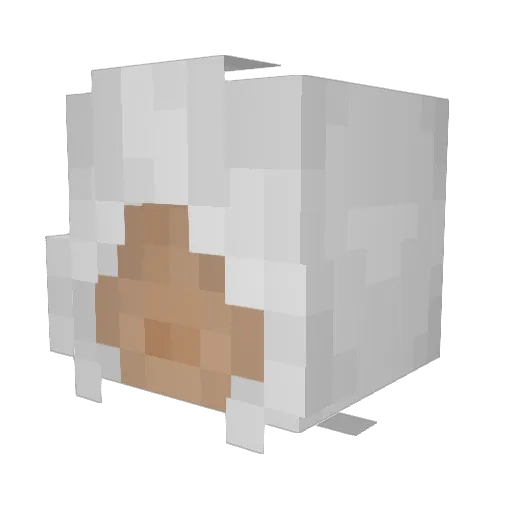 gaelicwarrior Minecraft avatar head, 3D render