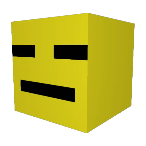 gaemen10 Minecraft avatar head, 3D render