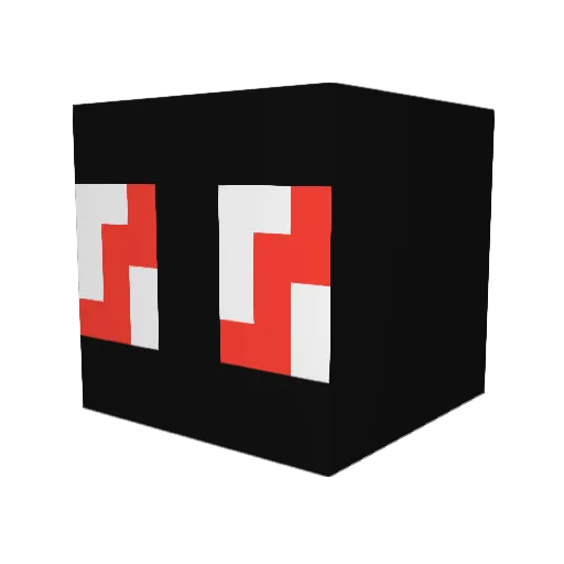 gaffur53 Minecraft avatar head, 3D render