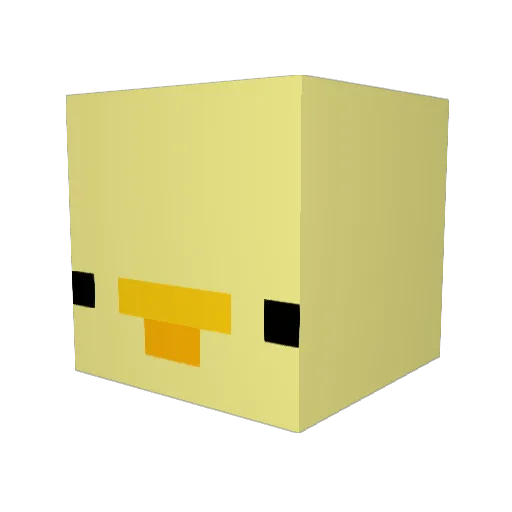 gag951 Minecraft avatar head, 3D render