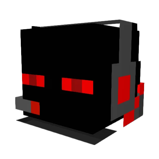 gaga306 Minecraft avatar head, 3D render
