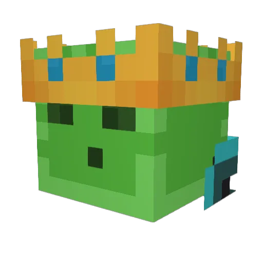 gagaaa12 Minecraft avatar head, 3D render