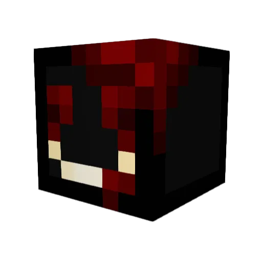 gagaball300 Minecraft avatar head, 3D render