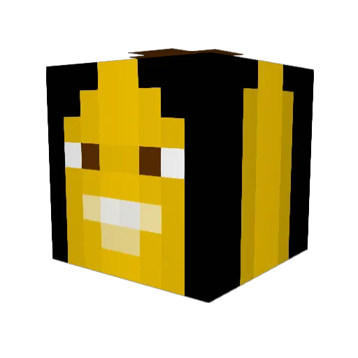 gagalady123 Minecraft avatar head, 3D render