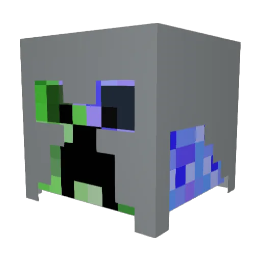gagegardin1 Minecraft avatar head, 3D render