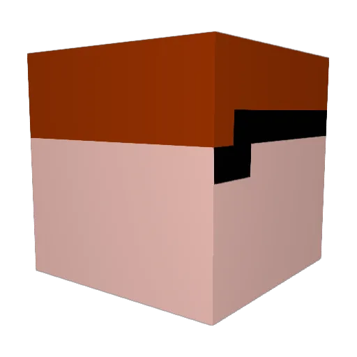 gaggle227 Minecraft avatar head, 3D render