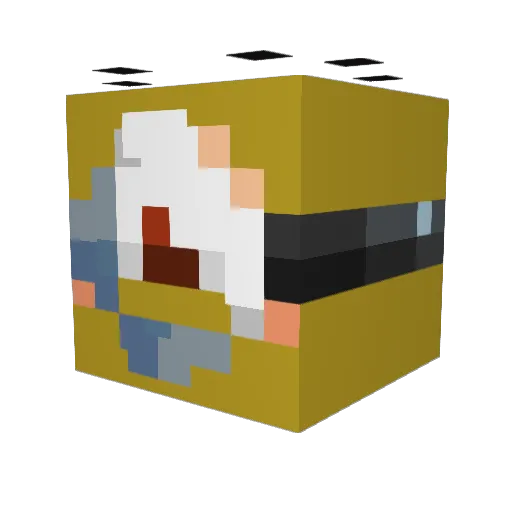 gagikson11 Minecraft avatar head, 3D render