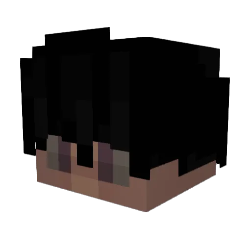 gagma_man Minecraft avatar head, 3D render
