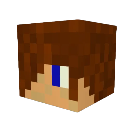 gagman51 Minecraft avatar head, 3D render