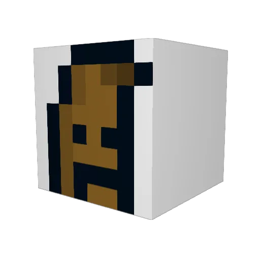 gaia222 Minecraft avatar head, 3D render
