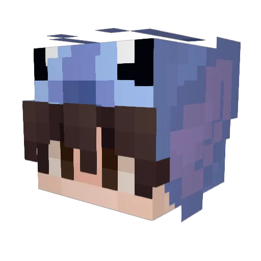 gailie25 Minecraft avatar head, 3D render